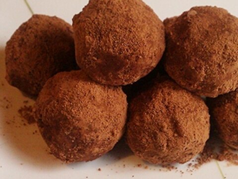 有機さつまいものココアボール